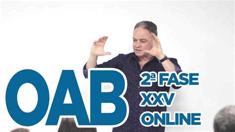 GUSTAVO CISNEIROS OAB 2ª XXV EXAME DE ORDEM ONLINE YouTube