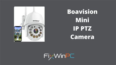 Boavision Mini PTZ Setup Standalone DVR NVR YouTube