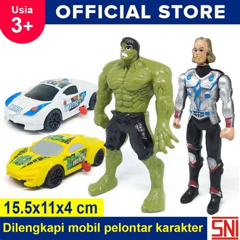 Jual Mainan Anak Mobil Mobilan Pelontar Dan Super Hero Avangers 900 83