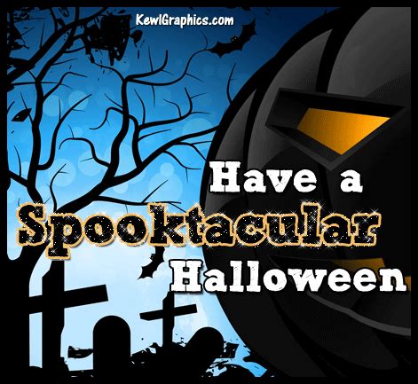 Animated Have A Spooktacular Halloween Facebook Graphics Animation