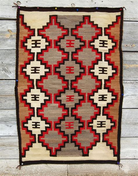 C Churro Hubbell Navajo Rug Native American Indian Blanket Navaho