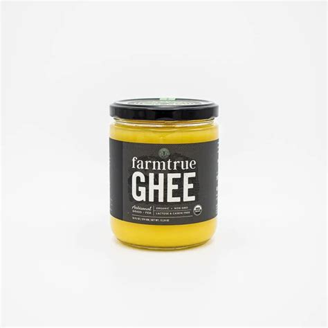 Organic Grass-Fed Ghee – Traditional – Farmtrue