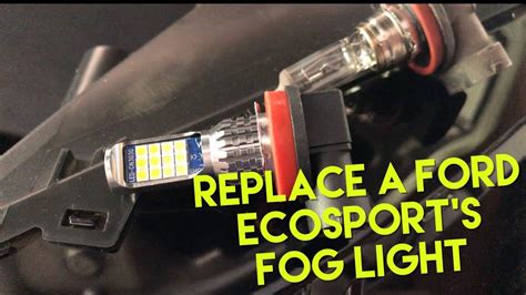 Ford Ecosport How To Upgrade Fog Lights Youtube