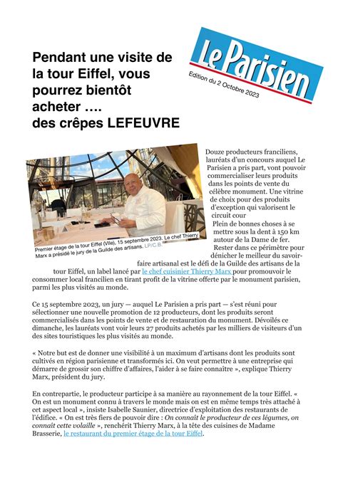 Ets Lefeuvre Fabricant Cr Pier En Idf Depuis Les Ets Lefeuvre