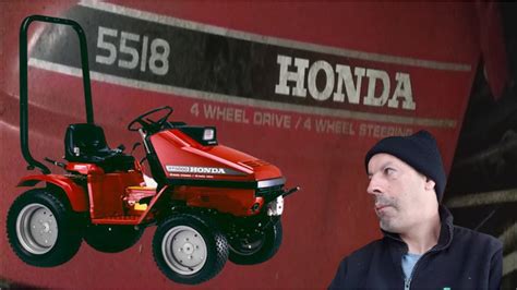 Honda 5518 4x44 Youtube