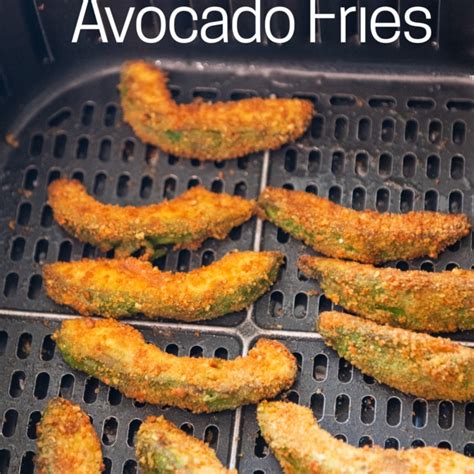 Air Fryer Avocado Fries Recipe Cripsy In Min Air Fryer World