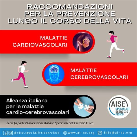 New Raccomandazioni Per La Prevenzione Delle Malattie Cardio Cerebro Vascolari Aise