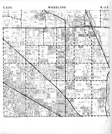 Object Details N Cook County Township Maps 1959