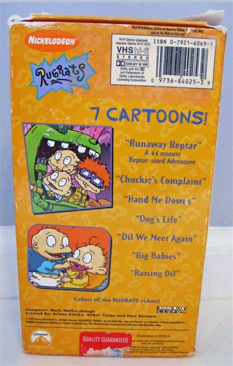 Vhs Rugrats Discover