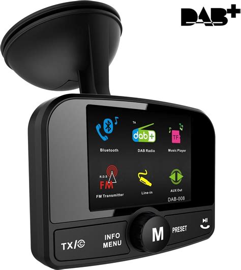 Car Dab Dab Radio Adaptor Portable Dab Digital Radio Amazon Co Uk