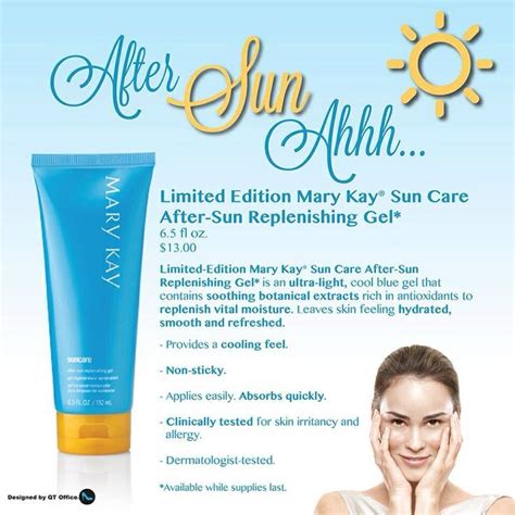 New Limited Edition Mary Kay Sun Care After Sun Replenishing Gel