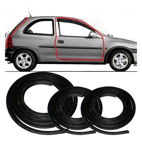 Kit Borracha Porta E Porta Malas Corsa Hatch Pts Gl Gls Super Wind