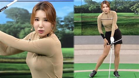 Sbs골프 아카데미 김다나 레슨 오른발 안쪽을 지면에 닿게 하며 다운스윙하기 Sbs Golf