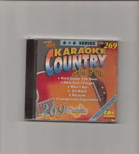 Karaoke Chartbuster Cd G Hot Country Hits Cbcdg Vol Disc Ebay