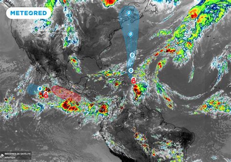 Tormentas tropicales Lidia en el Pacífico mexicano y Philippe en