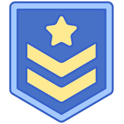 Military Flaticons Lineal Color Icon