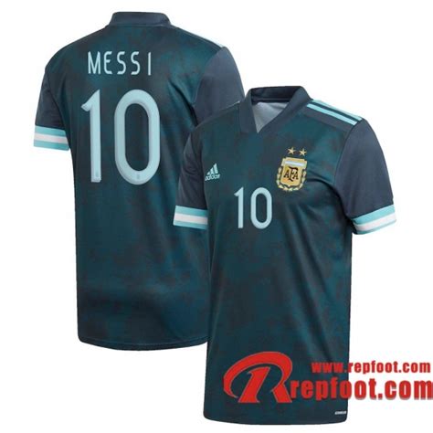 Maillot De Foot Argentine Lionel Messi 10 Exterieur Pas Chere EURO 2020