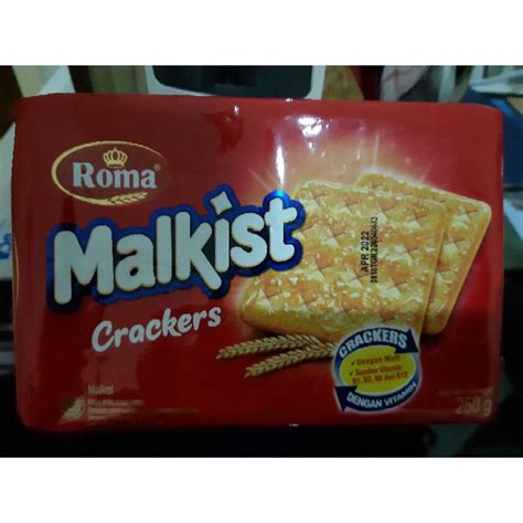 Jual Roma Malkist Crackers Gram Pak Besar Biskuit Roma Crackers