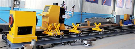 5 Axis High Speed Cnc Plasma And Flame Pipe Cutting Beveling Machine For Heavy Pipeline Engineering