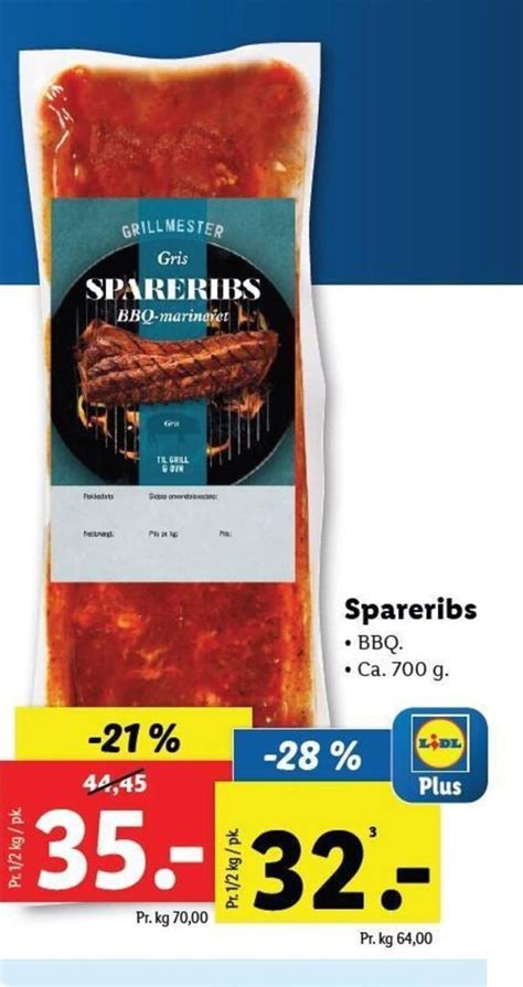 Spareribs Tilbud Hos Lidl