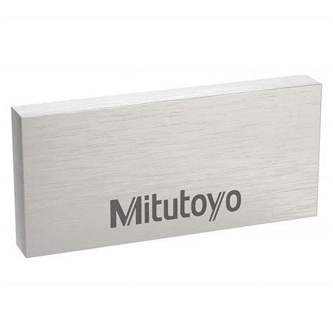 Mitutoyo In Rectangular Steel Asme Grade Gage Block Walmart