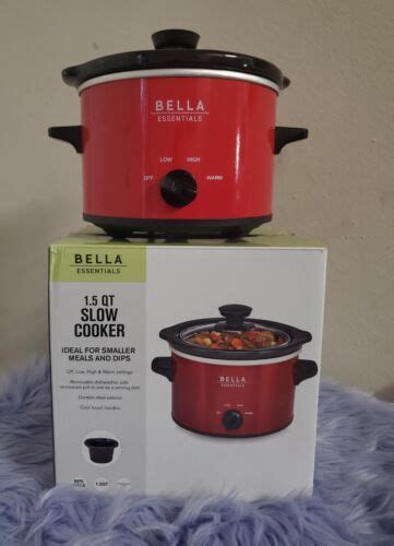 Bella Crock Pot Red Crockpoti