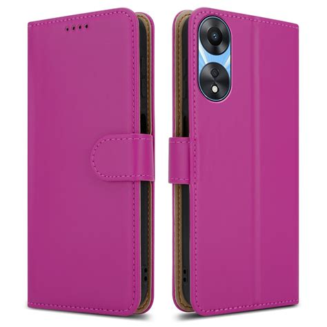 For OPPO A58 5G A78 5G Case Leather Wallet Flip Shockproof Stand