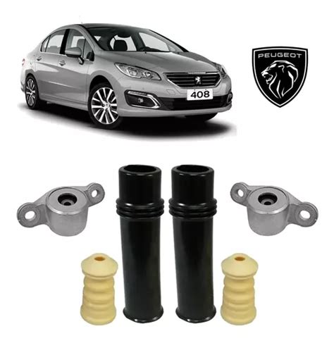 Kit Batente De Amort Tras Completo Peugeot 408 13 21 Parcelamento