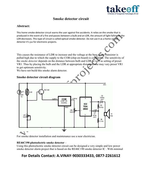 Smoke Detector Circuit Diagram Fire Alarms Wiring