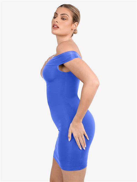 Built In Shapewear Off Shoulder Dresses Popilush Popilush®