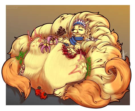 Emberflame Messy Overeating By Emberflamefoxheart On Itaku