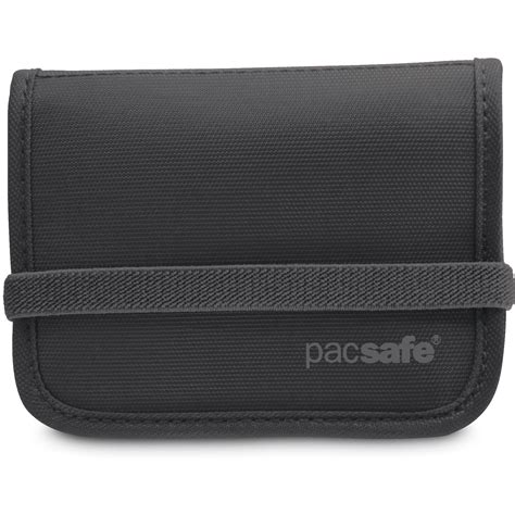 Pacsafe Rfidtec Rfid Blocking Passport Holder Black