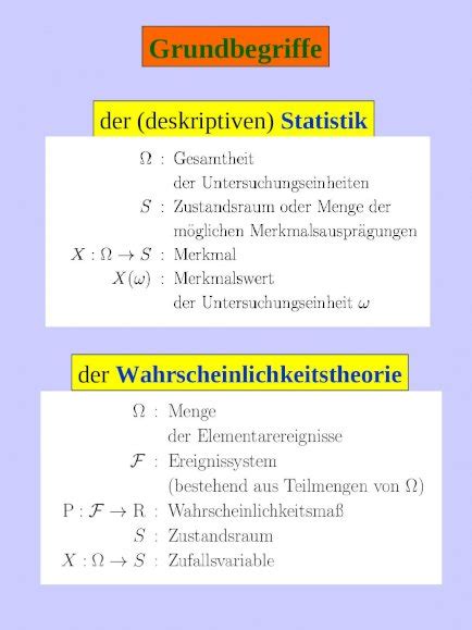 PPT Grundbegriffe Der Deskriptiven Statistik Der