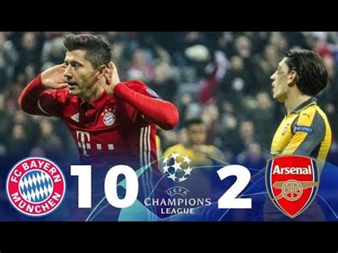 Bayern Vs Arsenal Both Leg Bayern Munich Vs Arsenal Youtube