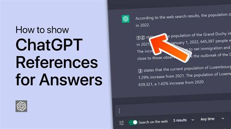 How To Show Chatgpt Web References For Answers — Tech How