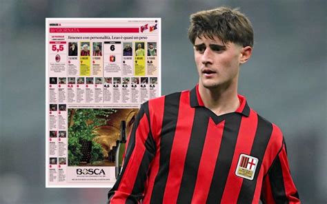 Gds Milan Player Ratings For Genoa Draw Teenager Impresses But