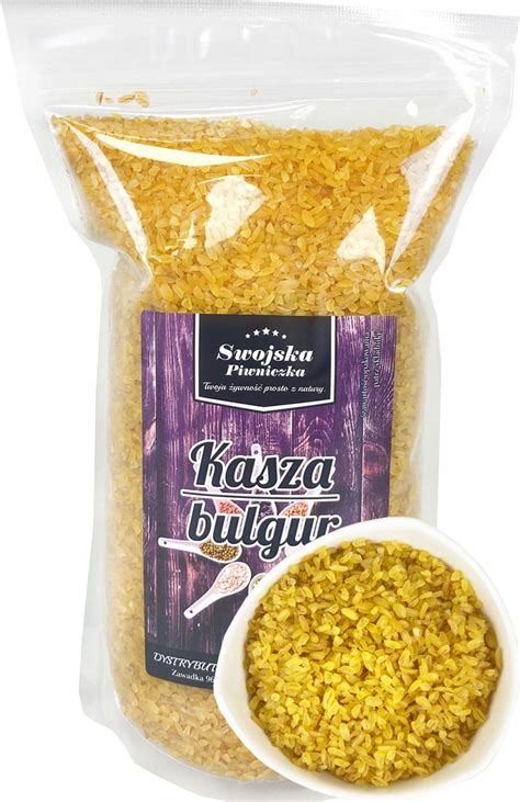 Turecka KASZA BULGUR Semolina Durum 1Kg Swojska 13755555820 Allegro Pl