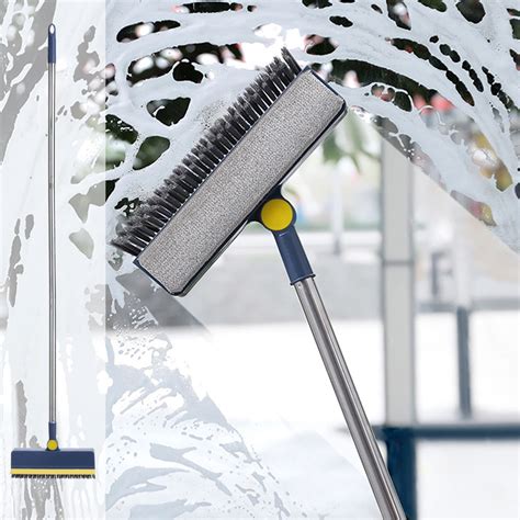 Ovzne Window Cleaner Tool, 4 In 1 Window Screen Cleaner,Floor Brush ...