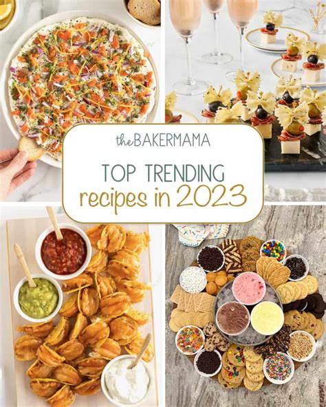 Top Trending Recipes in 2023 - The BakerMama