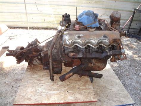 Sell 1954 Dodge 241 V8 Poly Engine And 3 Speed Transmission In Spring