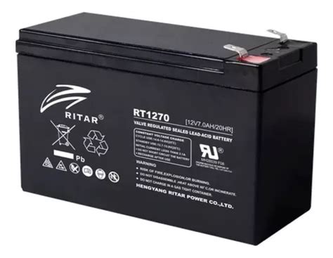 Batería Ritar Agm 12v 7ah Ciclo Profundo Ups Energía Solar MercadoLibre