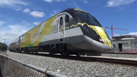 Railfanning The FEC Brightline With Coasterfan2105 YouTube