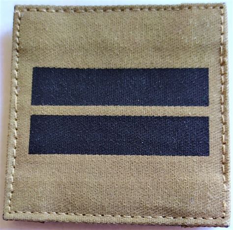 France Galon Militaire De Poitrine Grade Lieutenant Basse Visibilit