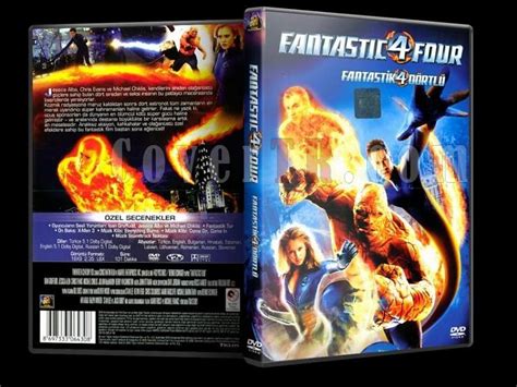 Fantastic Four (2005) - DVD Cover - Türkçe - CoverTR