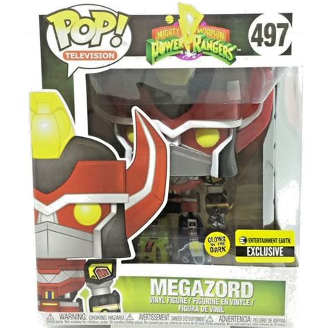 Funko POP - Power Rangers - Megazord - Glow In The Dark Exclusive - 25 ...