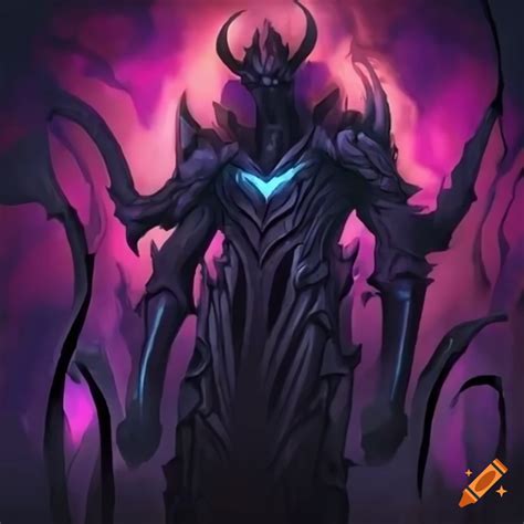 Digital Art Of A Powerful Void King On Craiyon