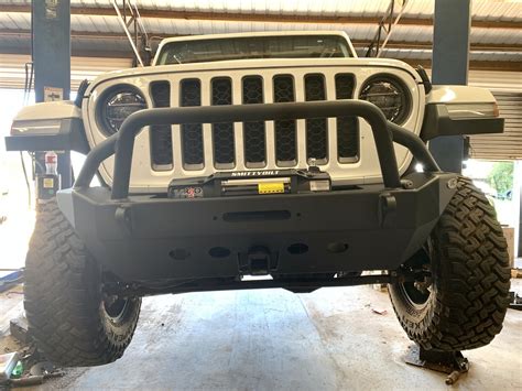 Smittybilt 77806 XRC GEN1 Front Bumper With Winch Plate For 18 23 Jeep