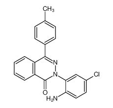 1 2H Ftalazinona 2 2 Amino 5 Clorofenil 4 4 Metilfenil CAS