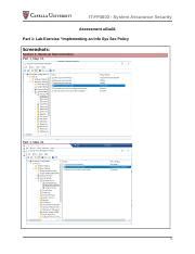 IT FP4803 HargraveShaunna U01a01 Docx IT FP4803 System Assurance