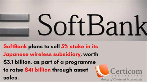 Softbank Plans To Sell 5 Stake In Its Japanese Wireless Subsidiary